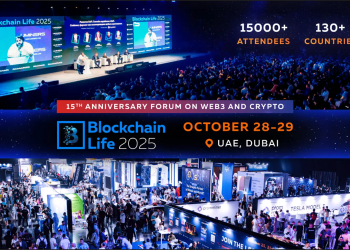 15th Anniversary Blockchain Life Forum to Take Place in Dubai, October 28-29, 2025 – Unprecedented Scale.